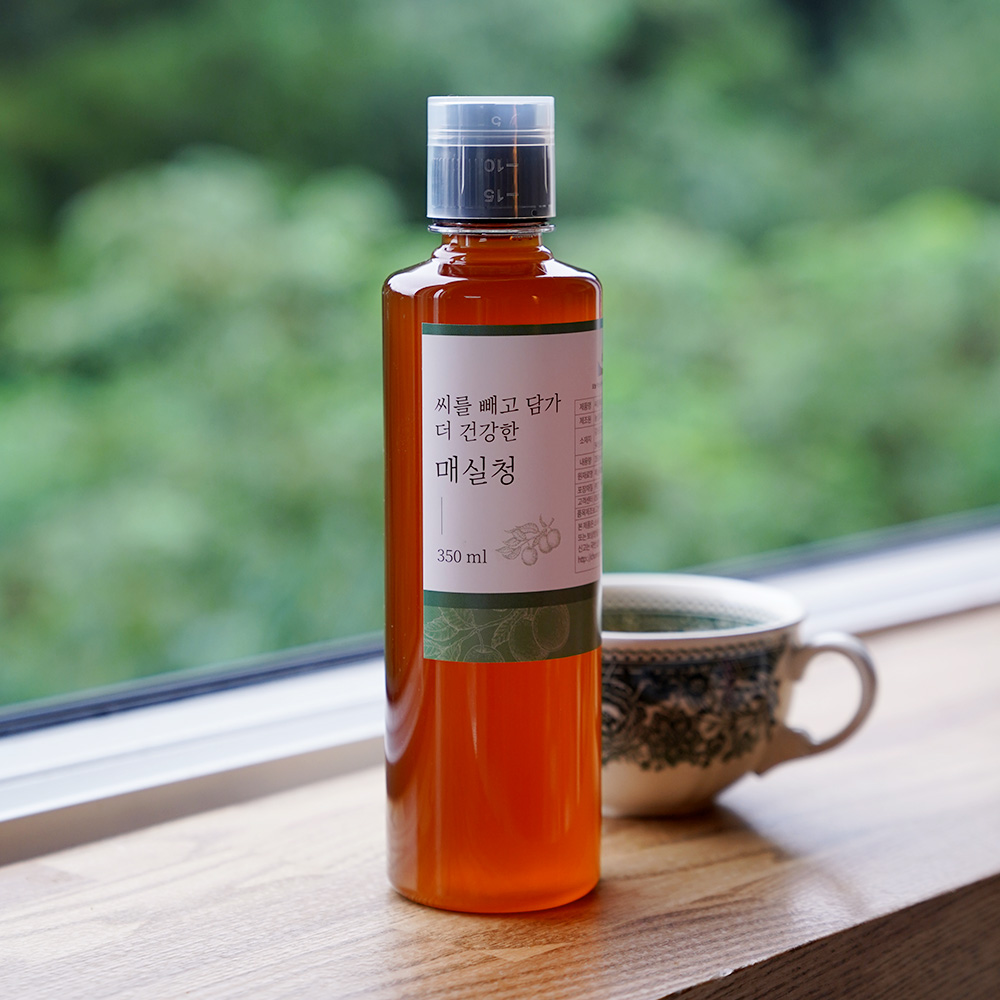 씨뺀 숙성 발효 임산부 매실청 350ml